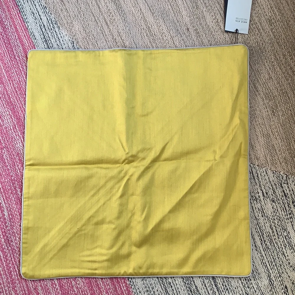 2 West Elm Throw Pillow Case